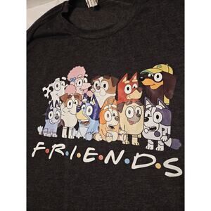 Friends Bluey Shirt Bluey XL Characters Family Matching Tee Bandit Shirt Dog Lov